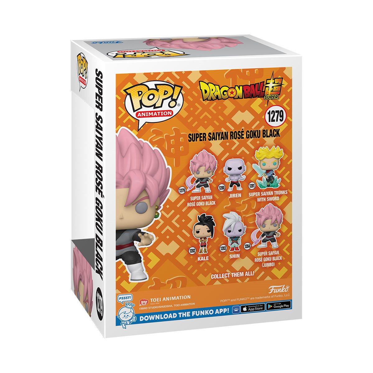 Funko Pop!: Dragon Ball Super Saiyan Rose Goku Black Glow-in-the-Dark Funko Pop!: Dragon Ball Super Saiyan Rose Goku Black Glow-in-the-Dark