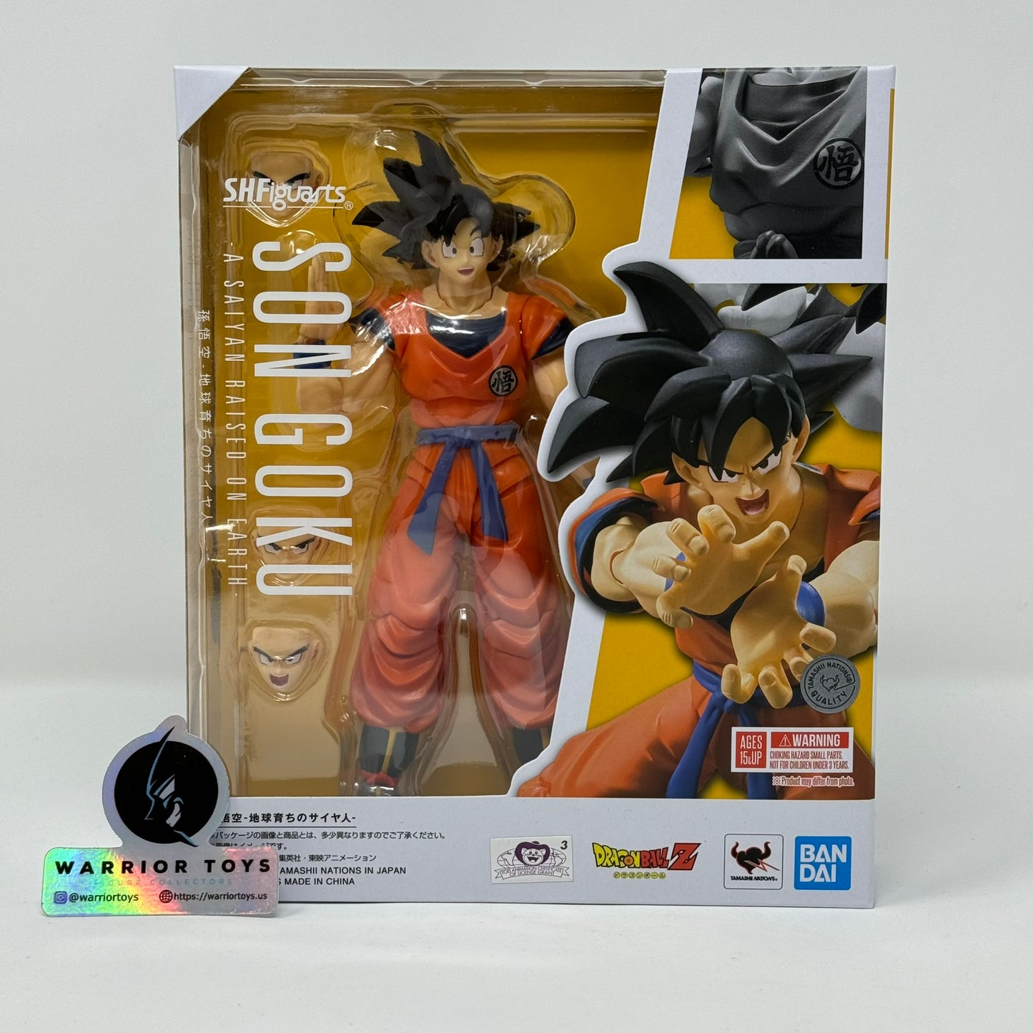 S.H.Figuarts SON GOKU -A SAIYAN RAISED ON EARTH-