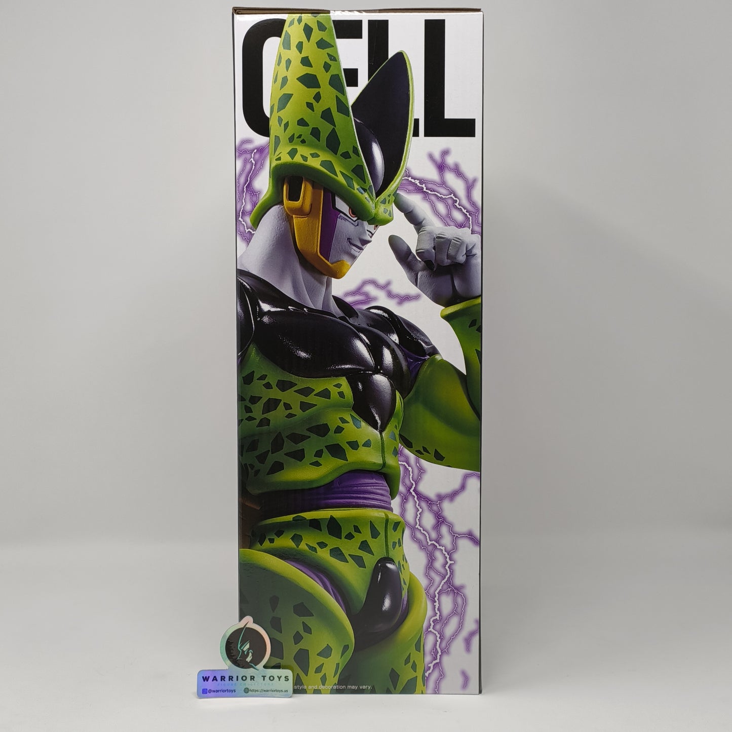 Perfect Cell Dueling to the Future Masterlise Ichibansho Statue - Dragon Ball Z